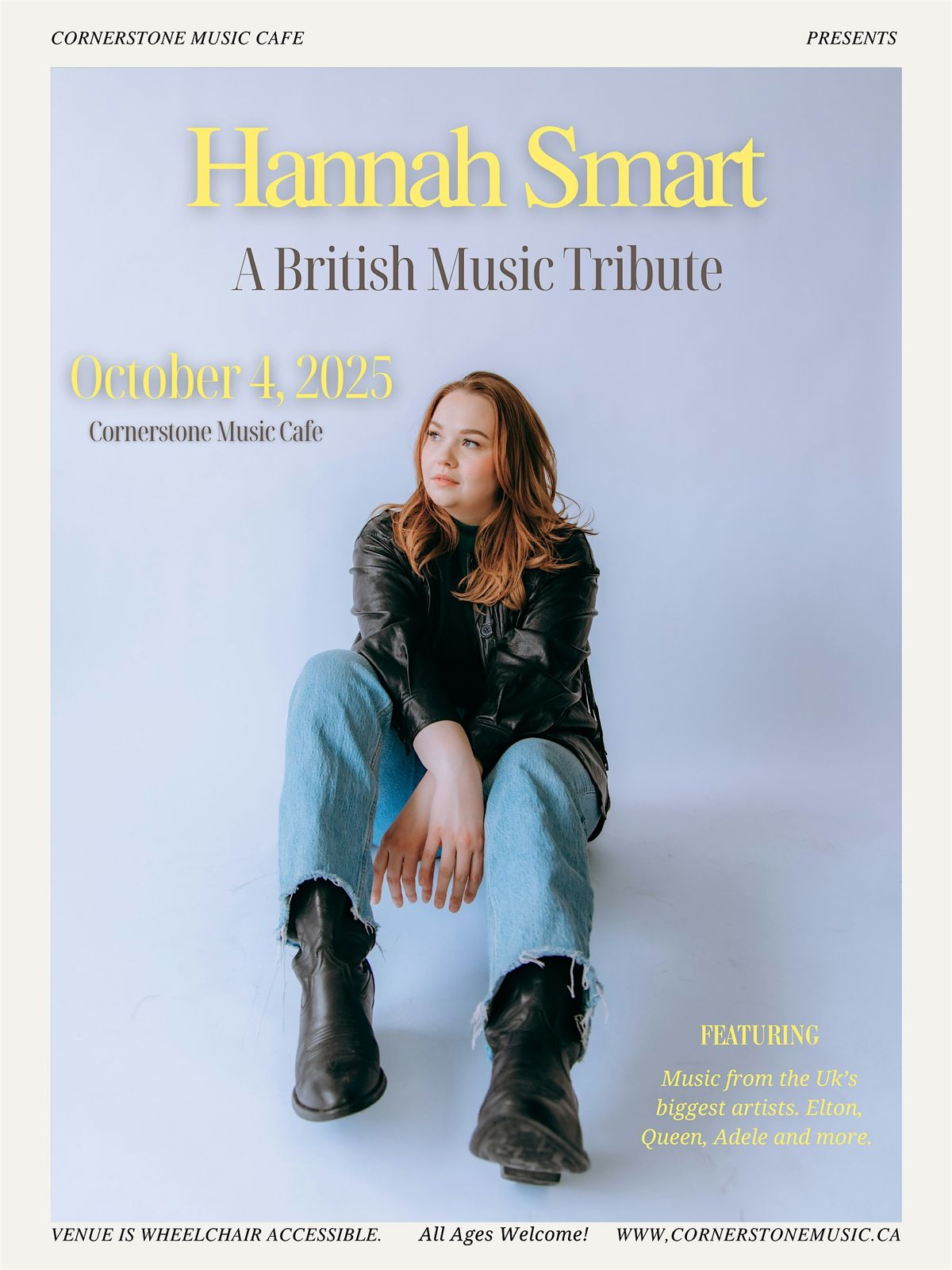 Hannah Smart - A British Music Tribute