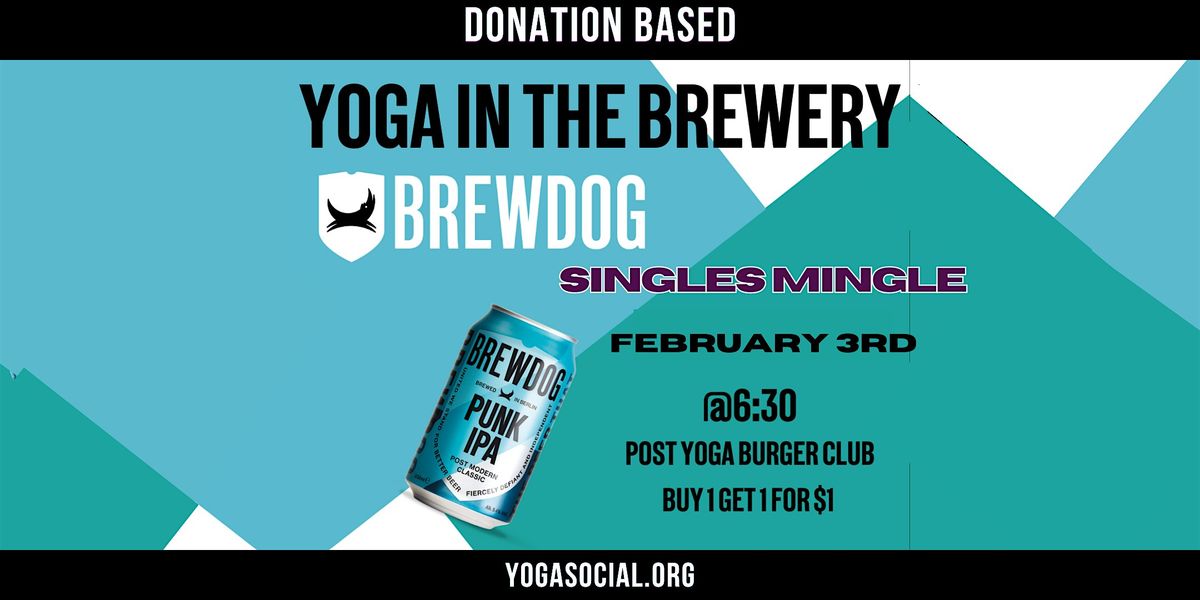 Singles Yoga Night at BrewDog Denver