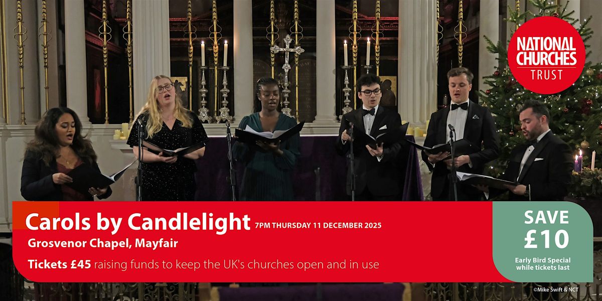 Carols by Candlelight with the National Churches Trust