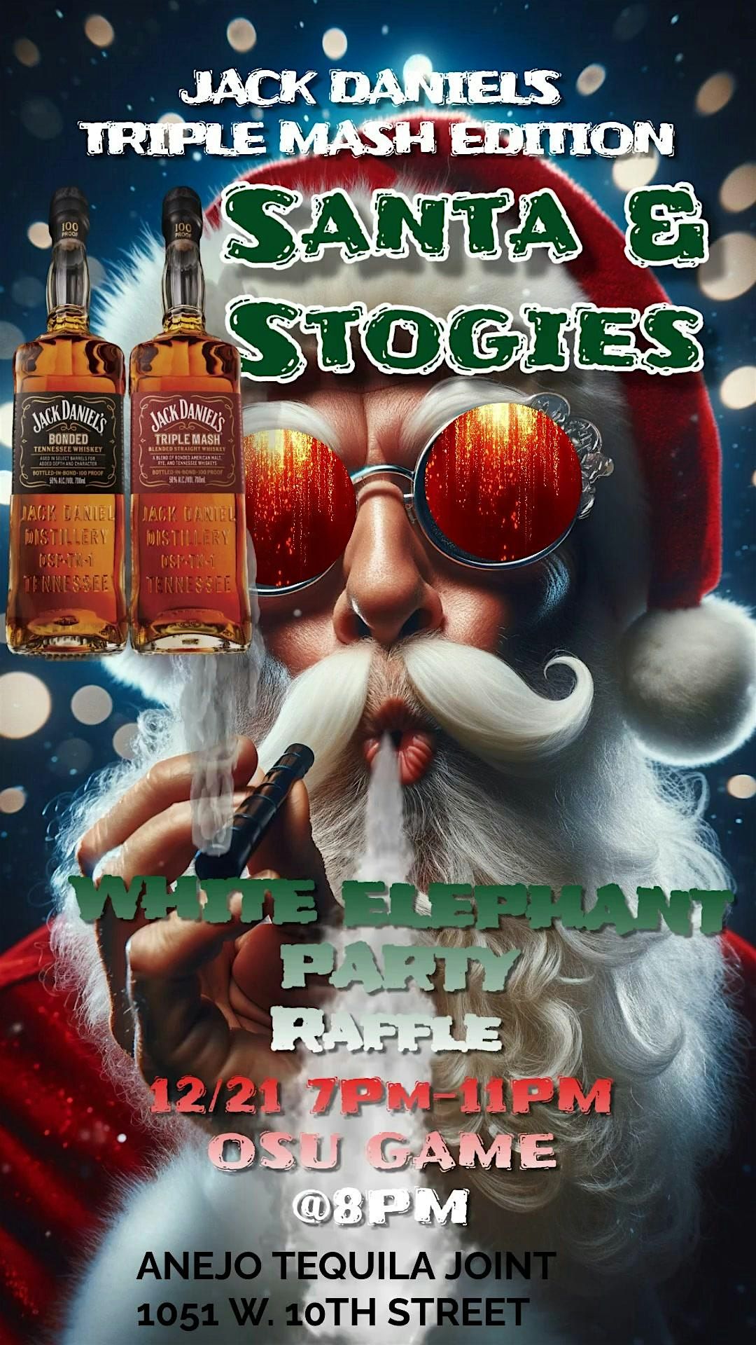 Stogies & Santa White Elephant Cigar Party