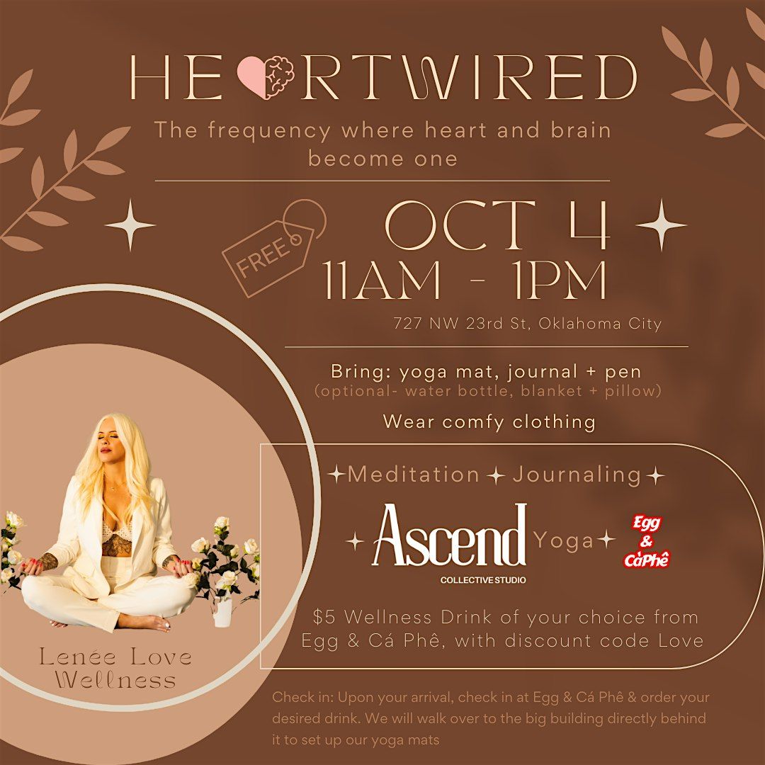 Heartwired: Matcha * Meditation * Yoga * Ladies OKC Free Community Event
