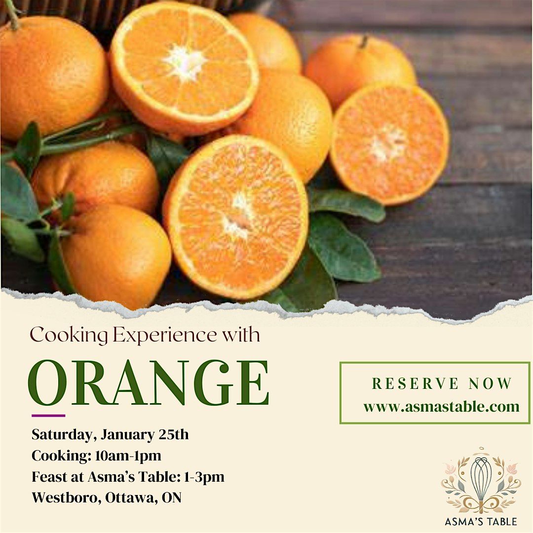 Cooking Experience with Oranges