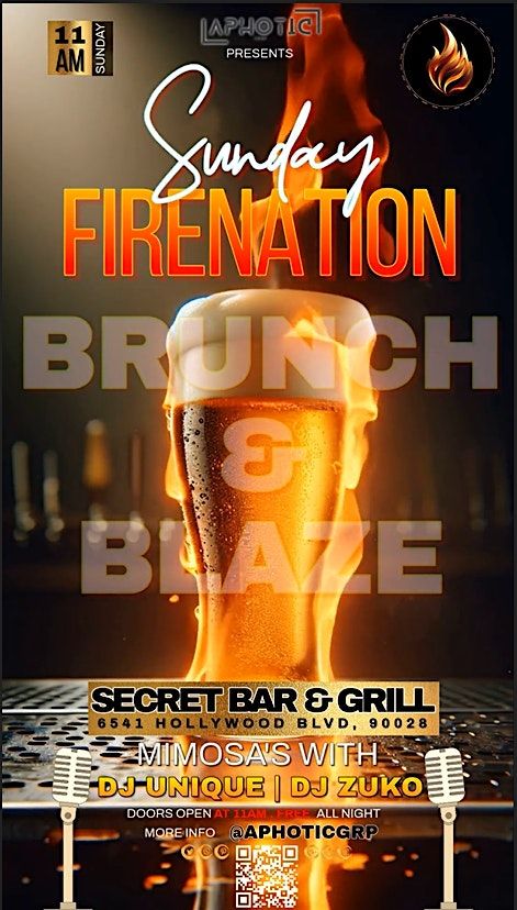 FIRENATION: BRUNCH & BLAZE