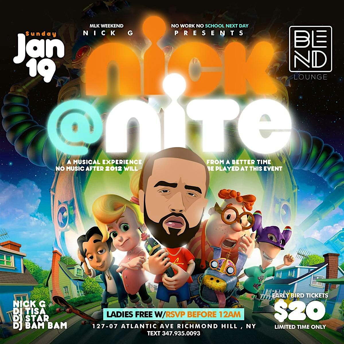 Nick @ Nite (A Ultimate Throwback Music Experience )