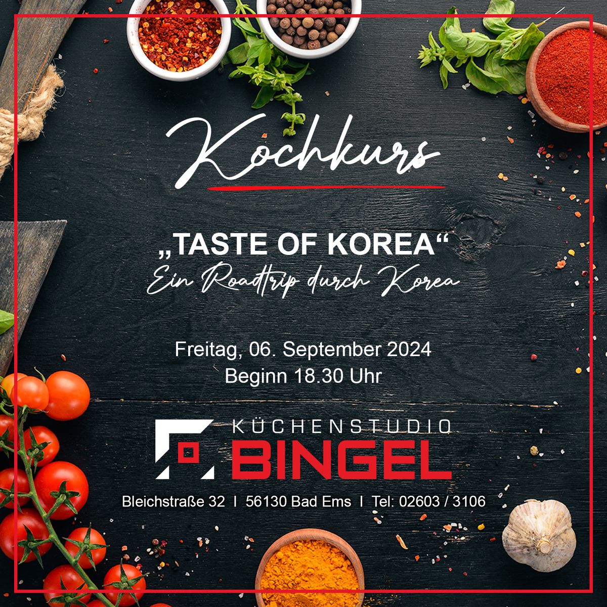 Kochkurs - Taste of Korea - Eine Reise durch Korea
