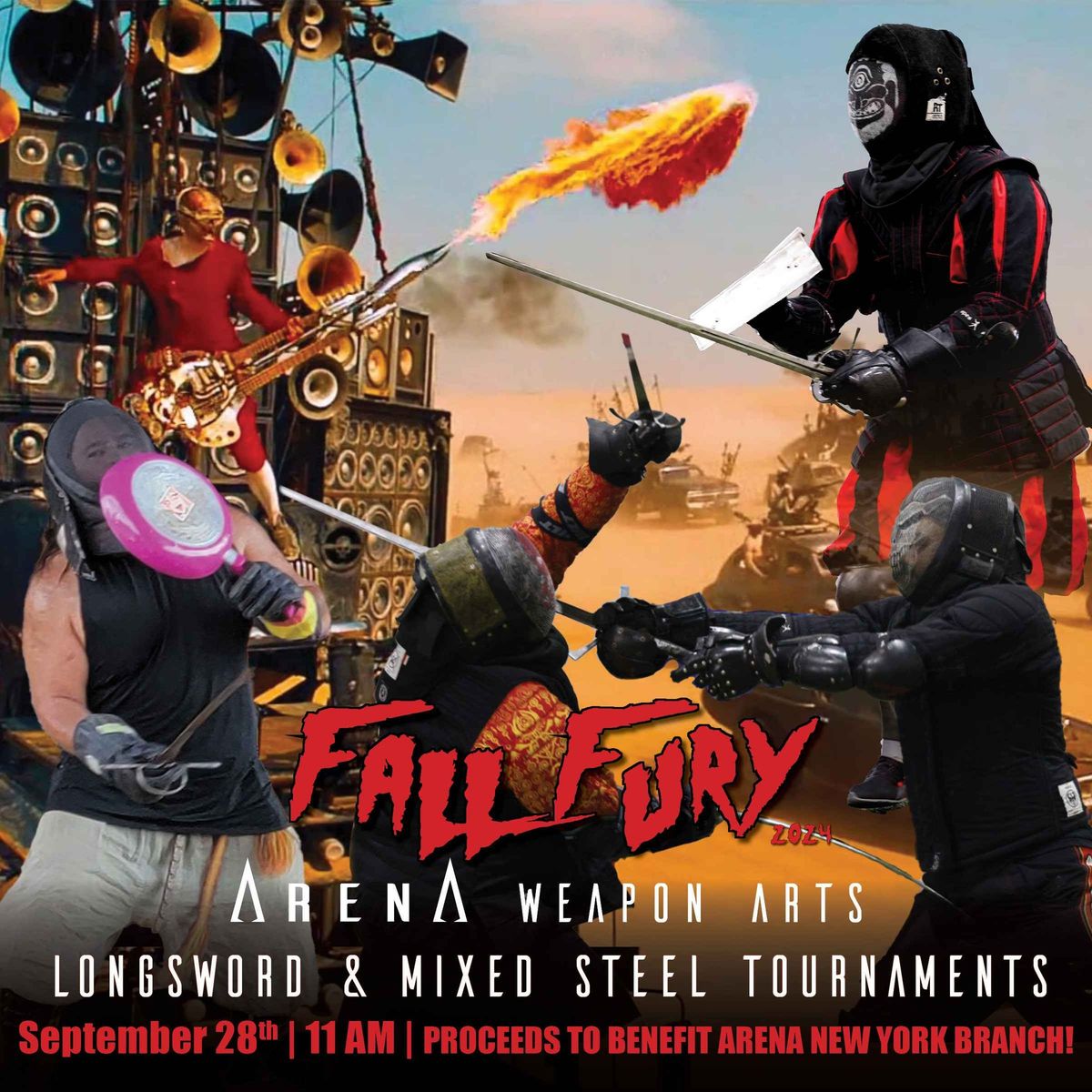 Fall Fury: Mixed Steel, Longsword Competition and Fundraiser