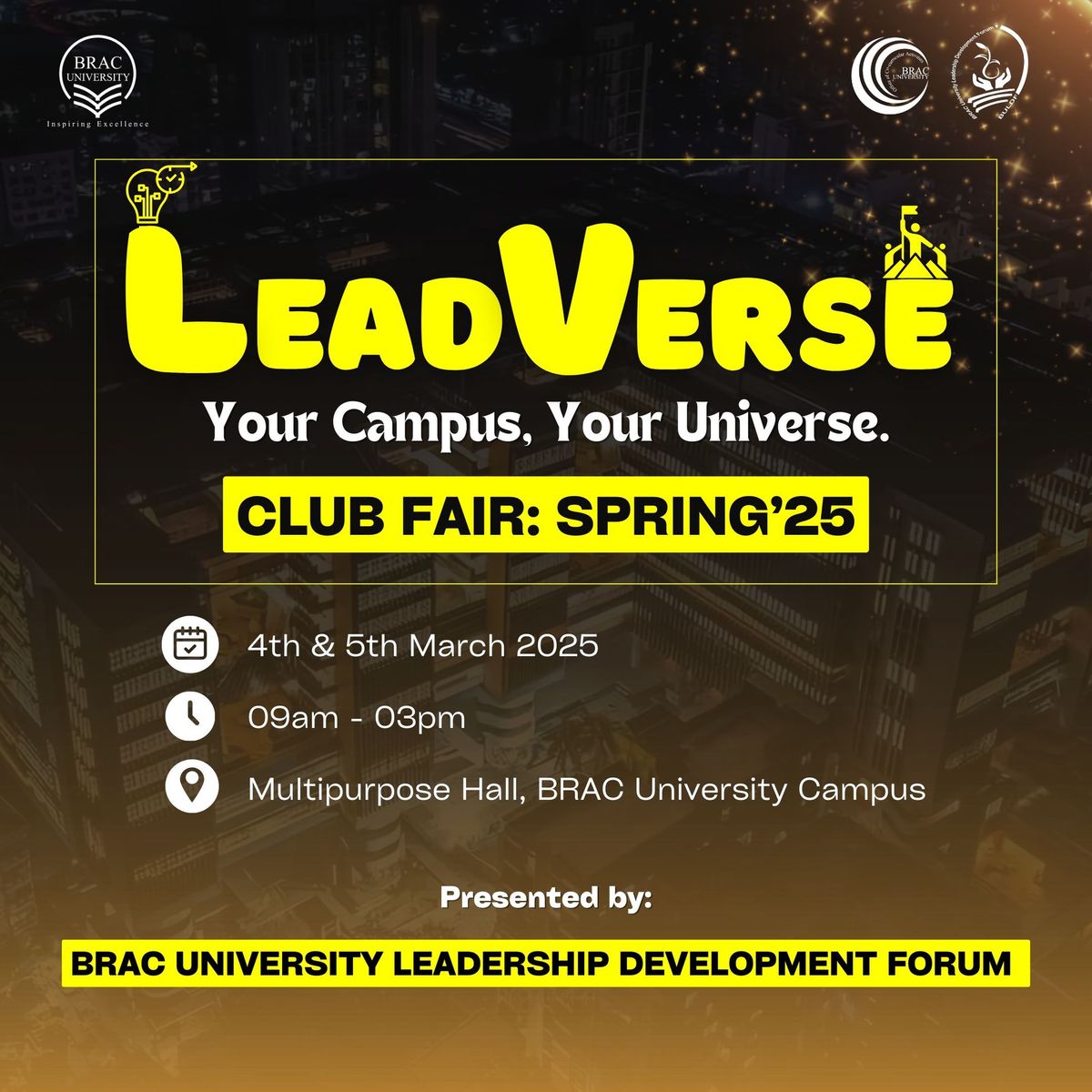 Leadverse- Club Fair: Spring'25