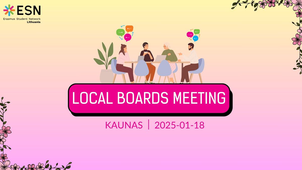 Local Boards Meeting 2025