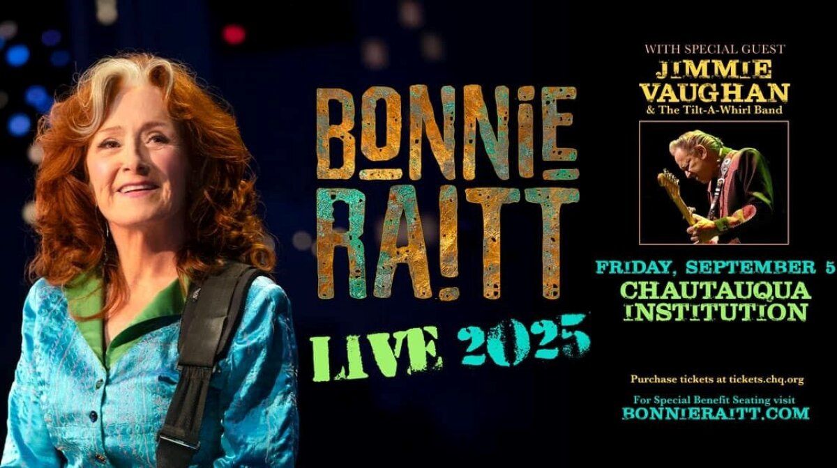 Bonnie Raitt with Special Guest Jimmie Vaughan & The Tilt-A-Whirl Band