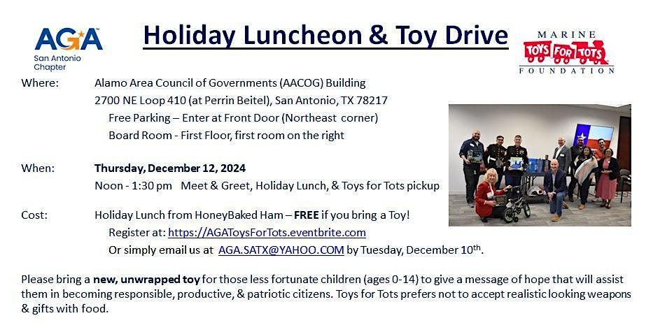 Holiday Luncheon & Toy Drive