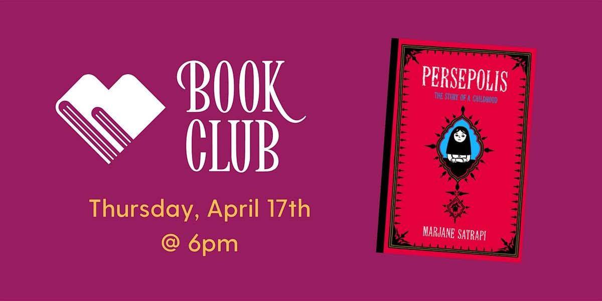 Bookery Book Club: Persepolis