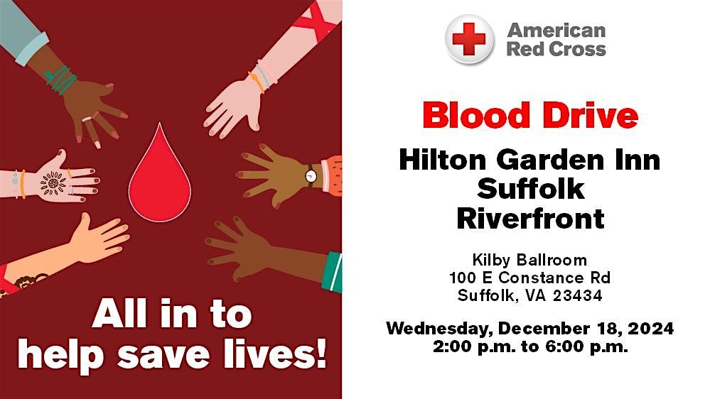 Suffolk Sheriff's Office Blood Drive