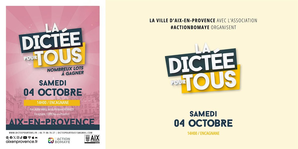 Dict\u00e9e Pour Tous - Aix-en-Provence