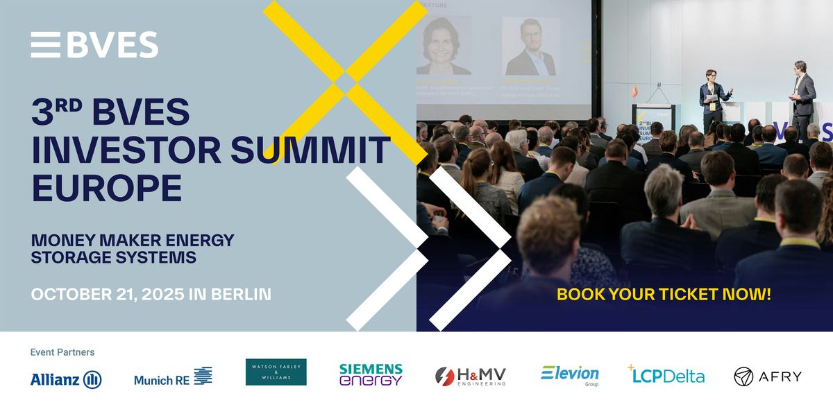 3rd BVES INVESTOR SUMMIT EUROPE 2025