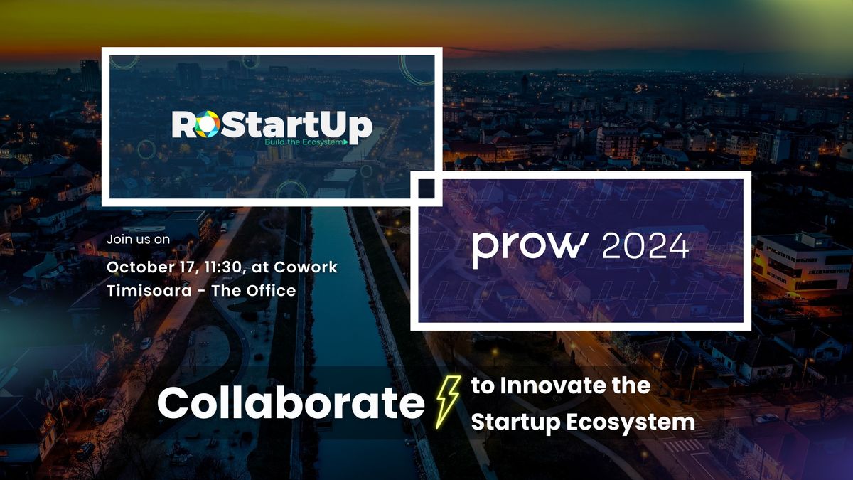 ROStartup x Prow - Collaborate to Innovate the Startup Ecosystem