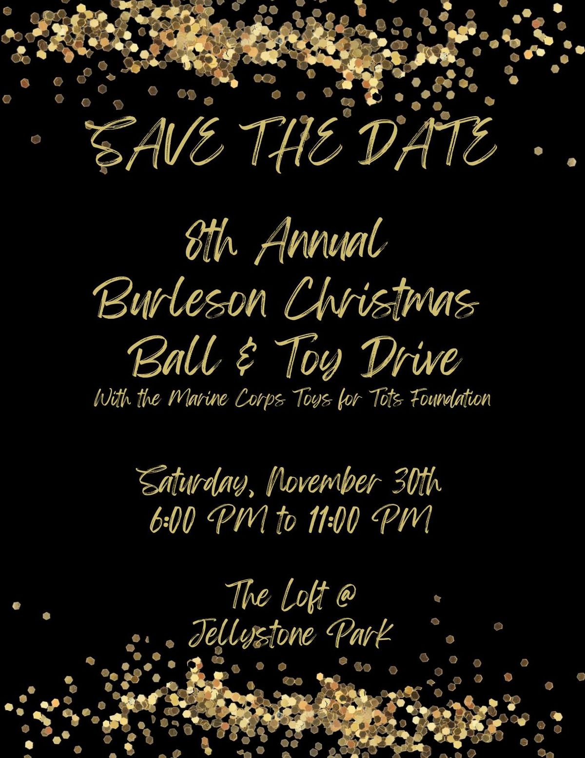 8th Annual Burleson Christmas Ball & Toy Drive