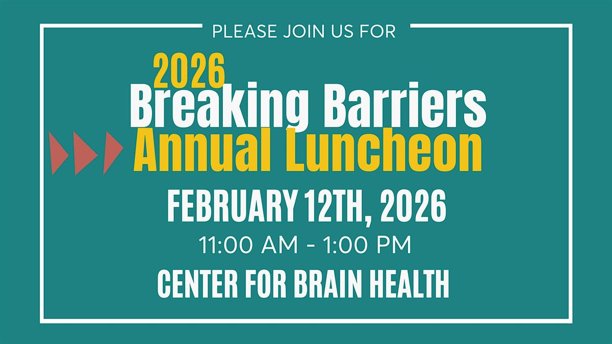 Annual Breaking Barriers Luncheon