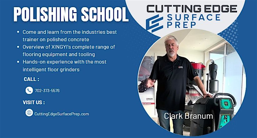 Cutting Edge Surface Prep Polished Concrete Training School