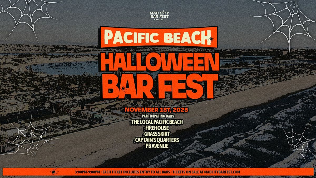Pacific Beach Halloween Bar Fest