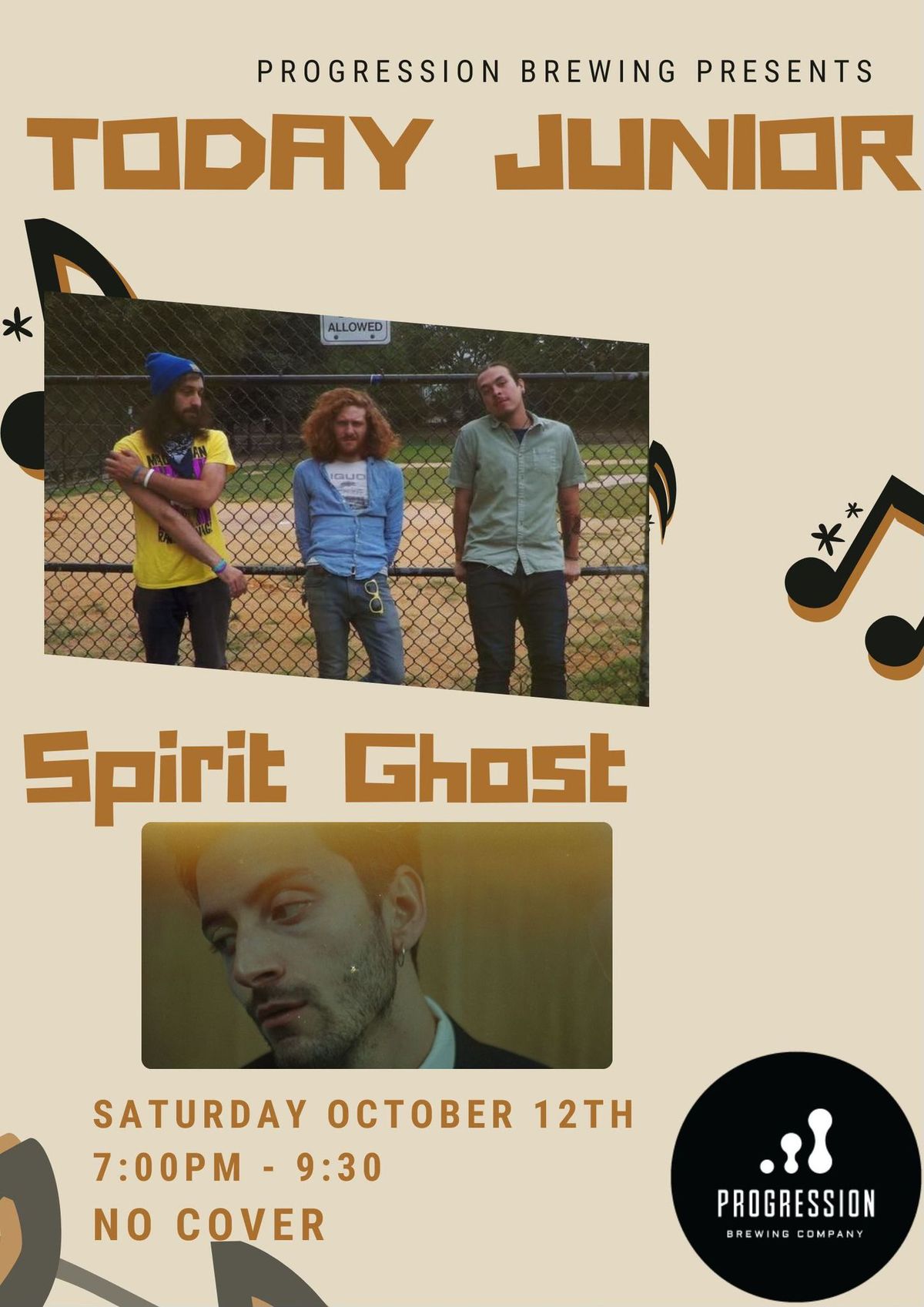 Today Junior \/ Spirit Ghost @ Progression Brewing