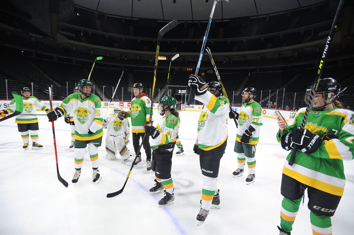 Pucks for Autism Xcel Energy Center Game