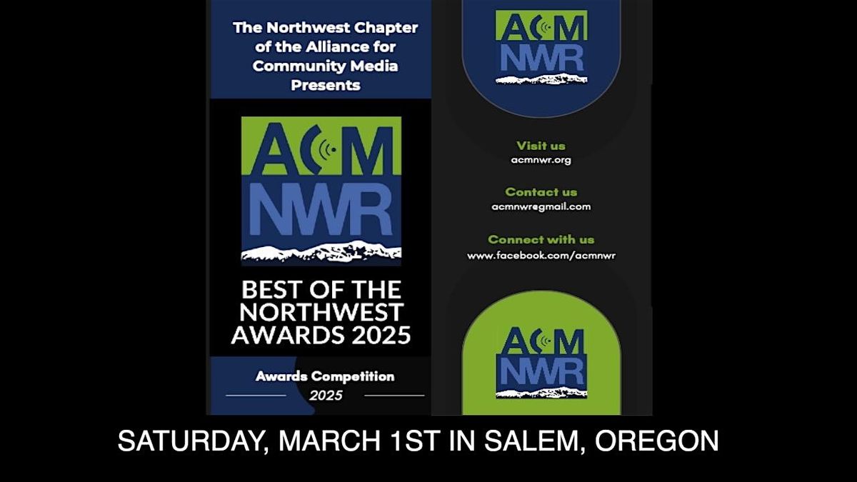 2025 BEST OF THE NORTHWEST AWARDS SUMMIT!