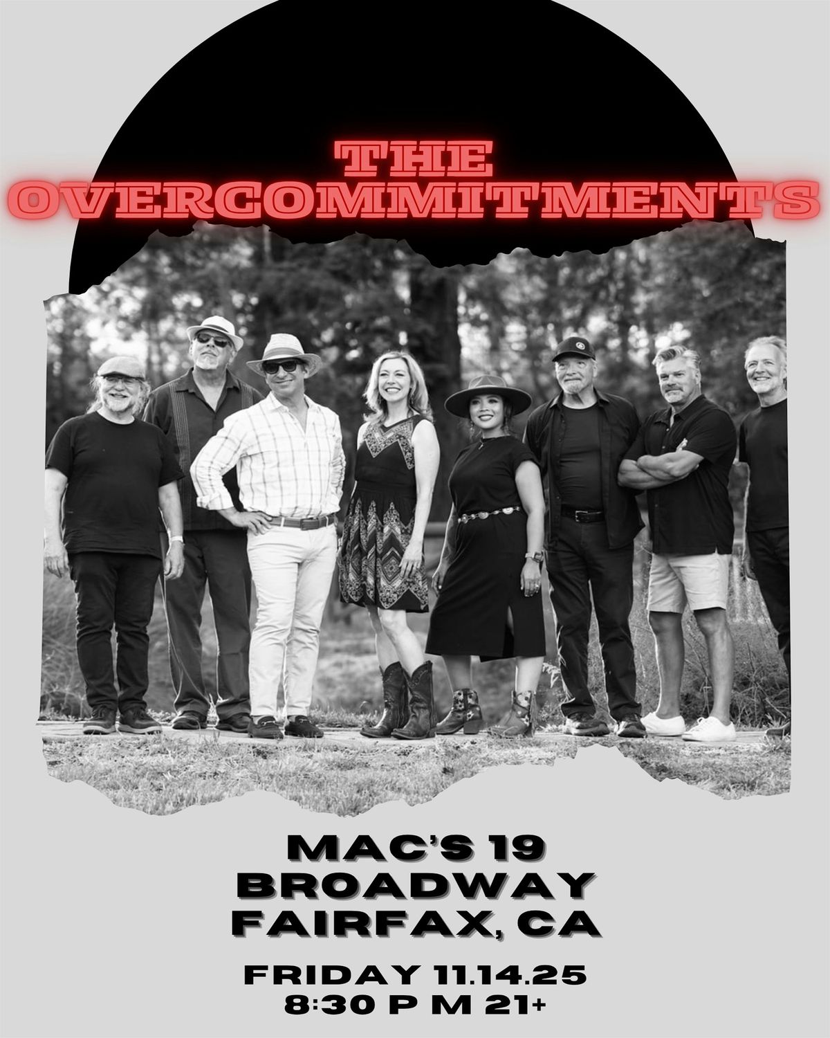 The Overcommitments Live at Mac\u2019s \u2013 Soul, Funk & Feel-Good Grooves