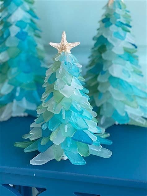 Sea Glass Winter Trees