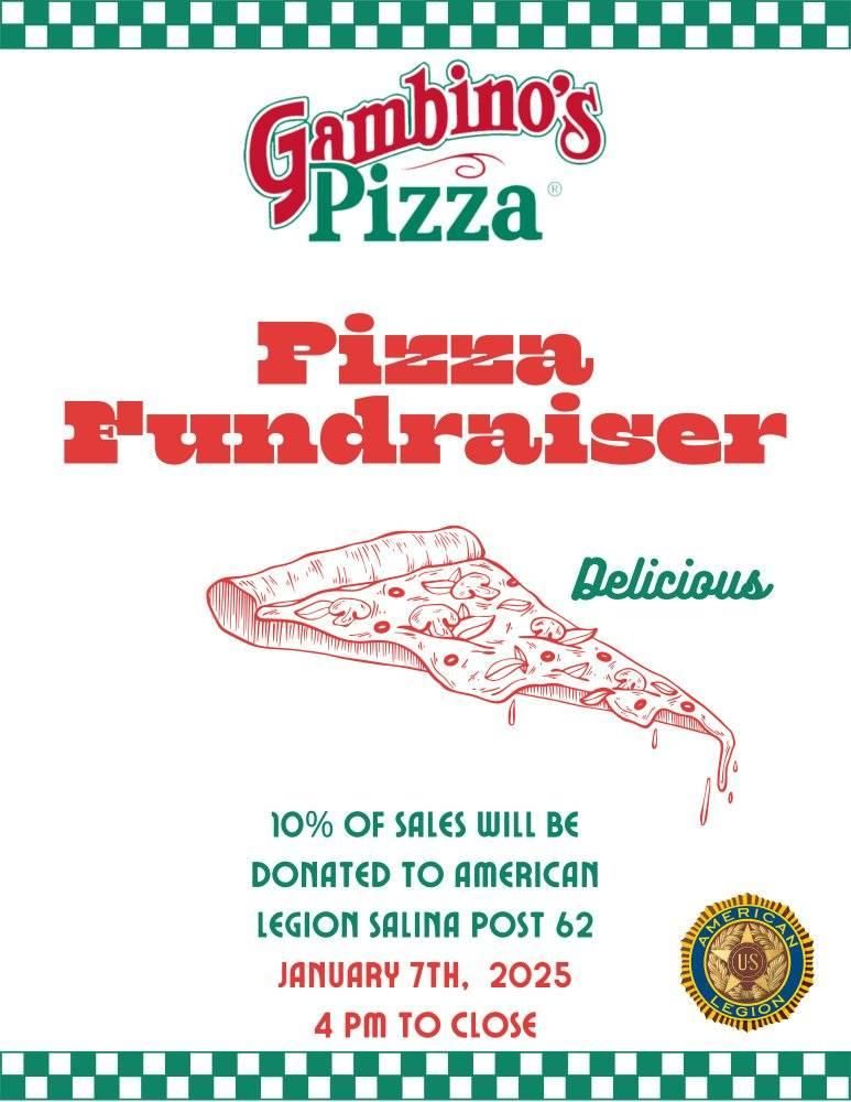 Post 62 -Gambino's Pizza Fundraiser 