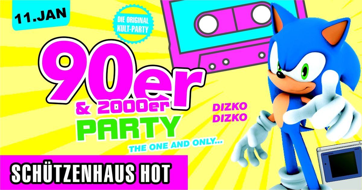 90er & 2000er Mega Party - das Original