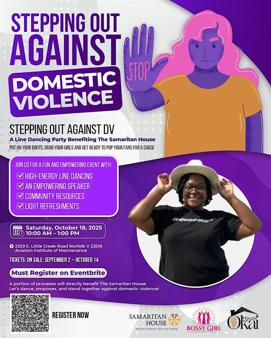 Stepping Out Against Domestic Violence Fundraiser
