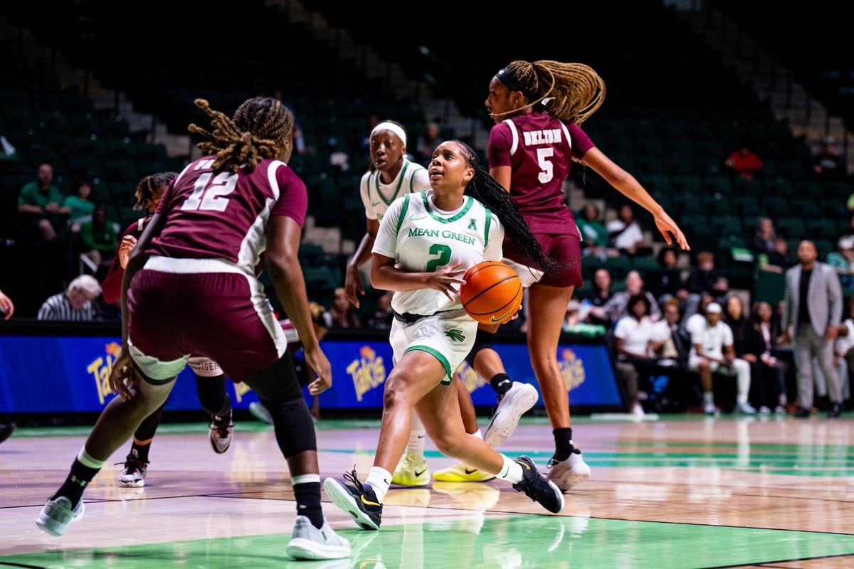 Grambling Tigers at North Texas Mean Green Womens Basketball