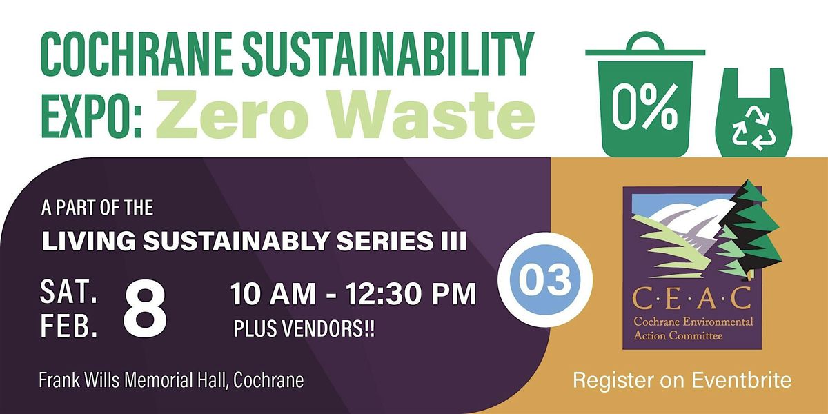 Cochrane Sustainability Expo