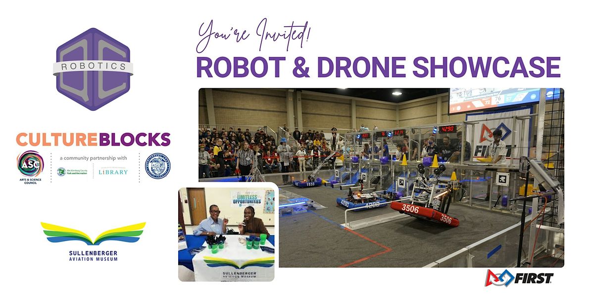 Robot and Drone Showcase @ Tuckassegee