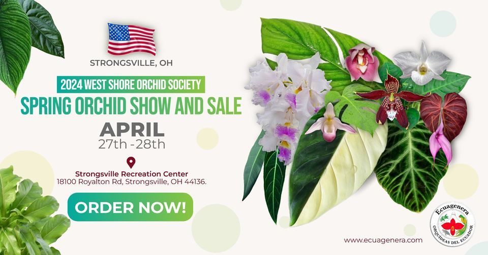 2024 West Shore Orchid Society Annual Spring Orchid Show and Sale