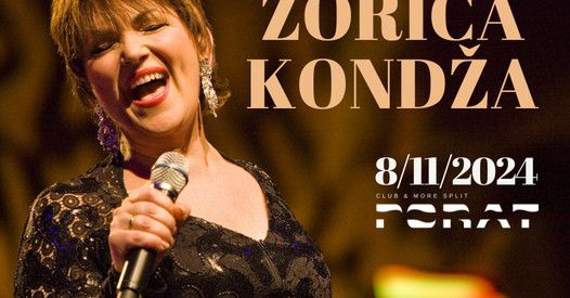 ZORICA KOND\u017dA @ PORAT 8\/11\/2024