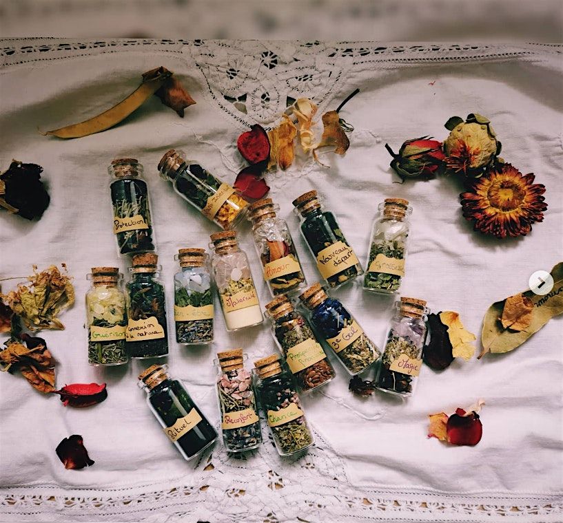 Atelier de cr\u00e9ation de Fioles Talisman (Spell Jar)