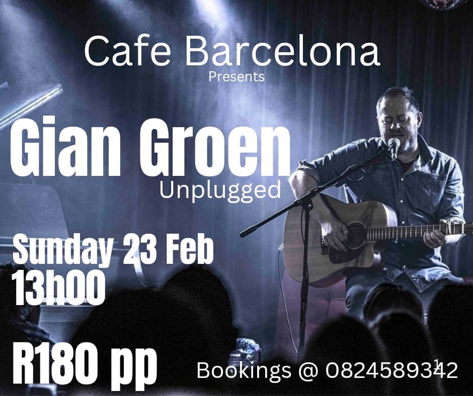 Gian Groen Live @ Cafe Barcelona 