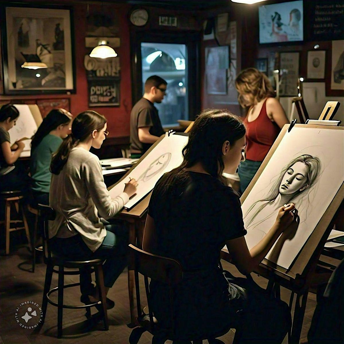 Life Drawing Sessions at Vern's