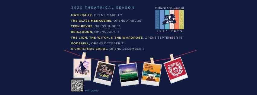 2025 Theatrical Season: 50th Anniversary