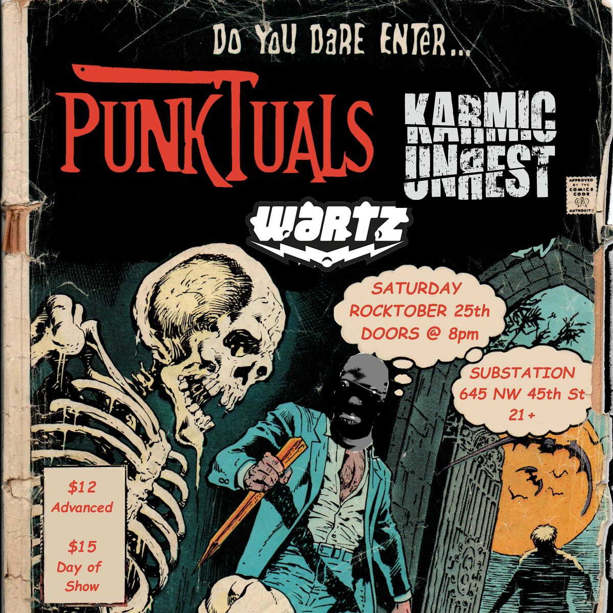 PUNKTUALS, Karmic Unrest & Wartz