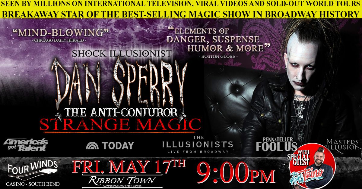 MAGIC SHOW | Shock Illusionist Dan Sperry LIVE at Four Winds Casino South Bend