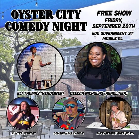 FREE Comedy Show at Oyster City!