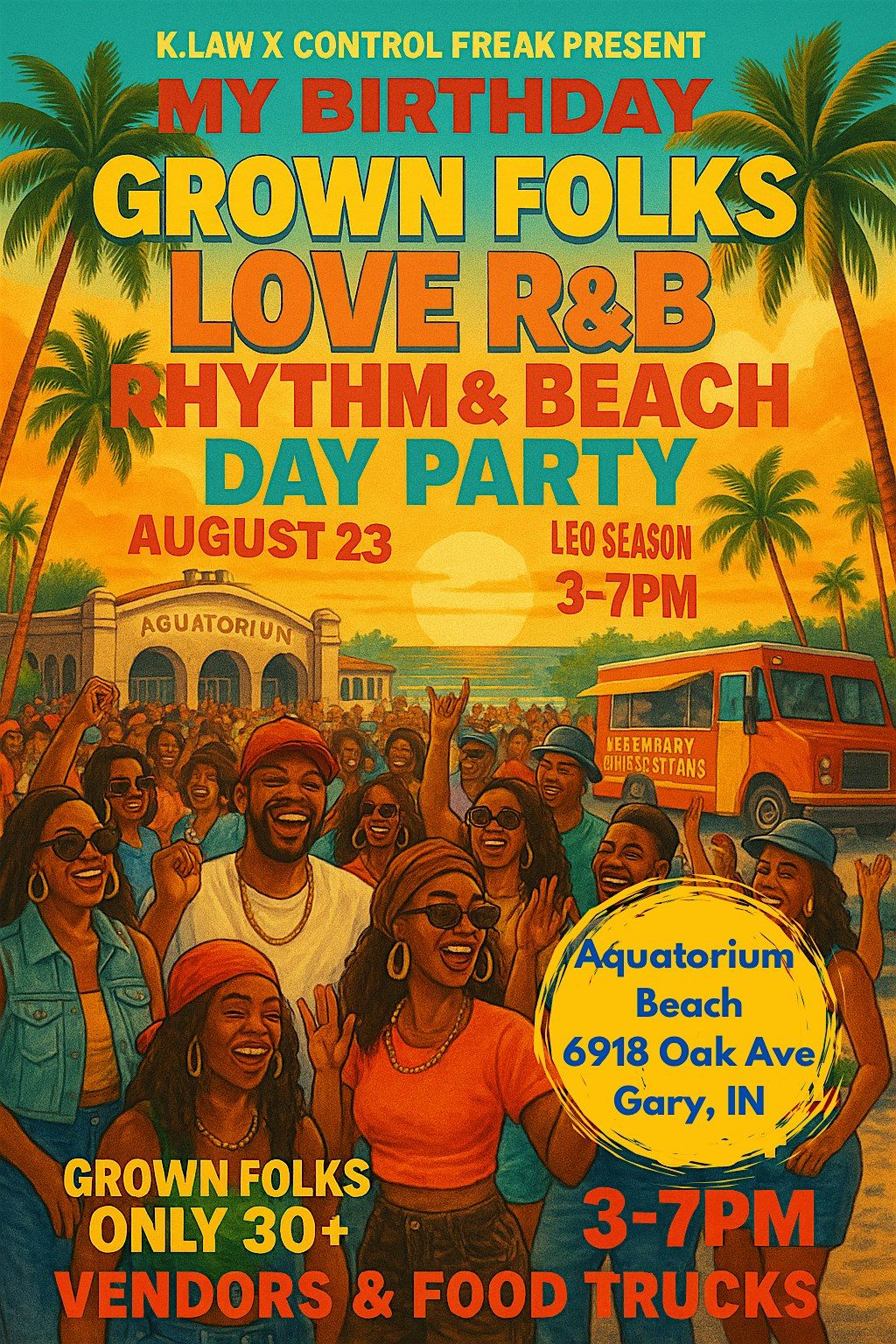 Grown Folks Love R&B Rhythm & Beach!