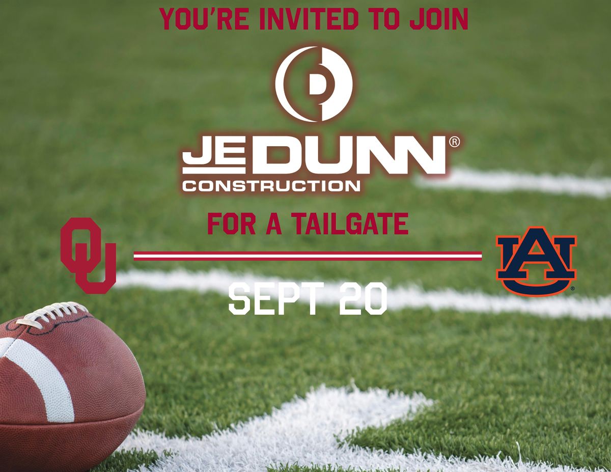 OU vs. Auburn Tailgate with JE Dunn