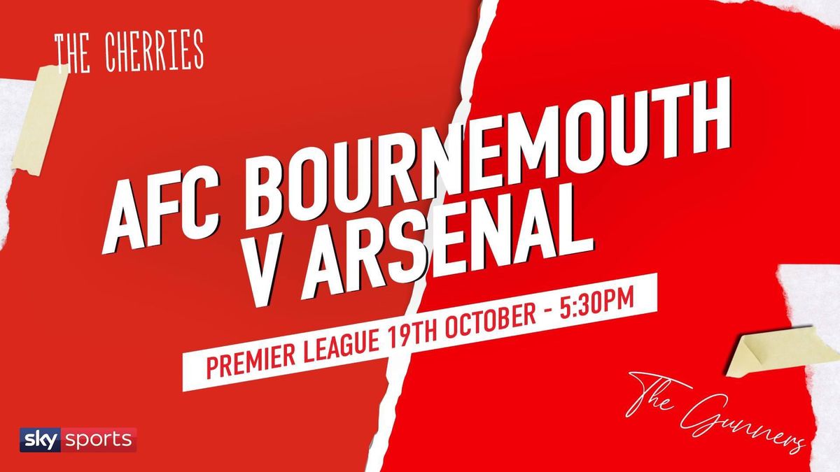 Premier League: AFC Bournemouth V Arsenal