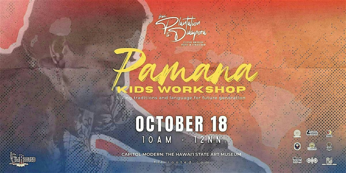 FiliRooted: Pamana Kids Workshop