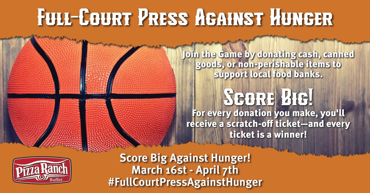 Full Court Press Against Hunger