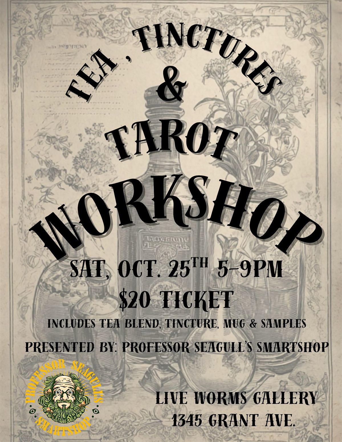 Teas, Tinctures & Tarot