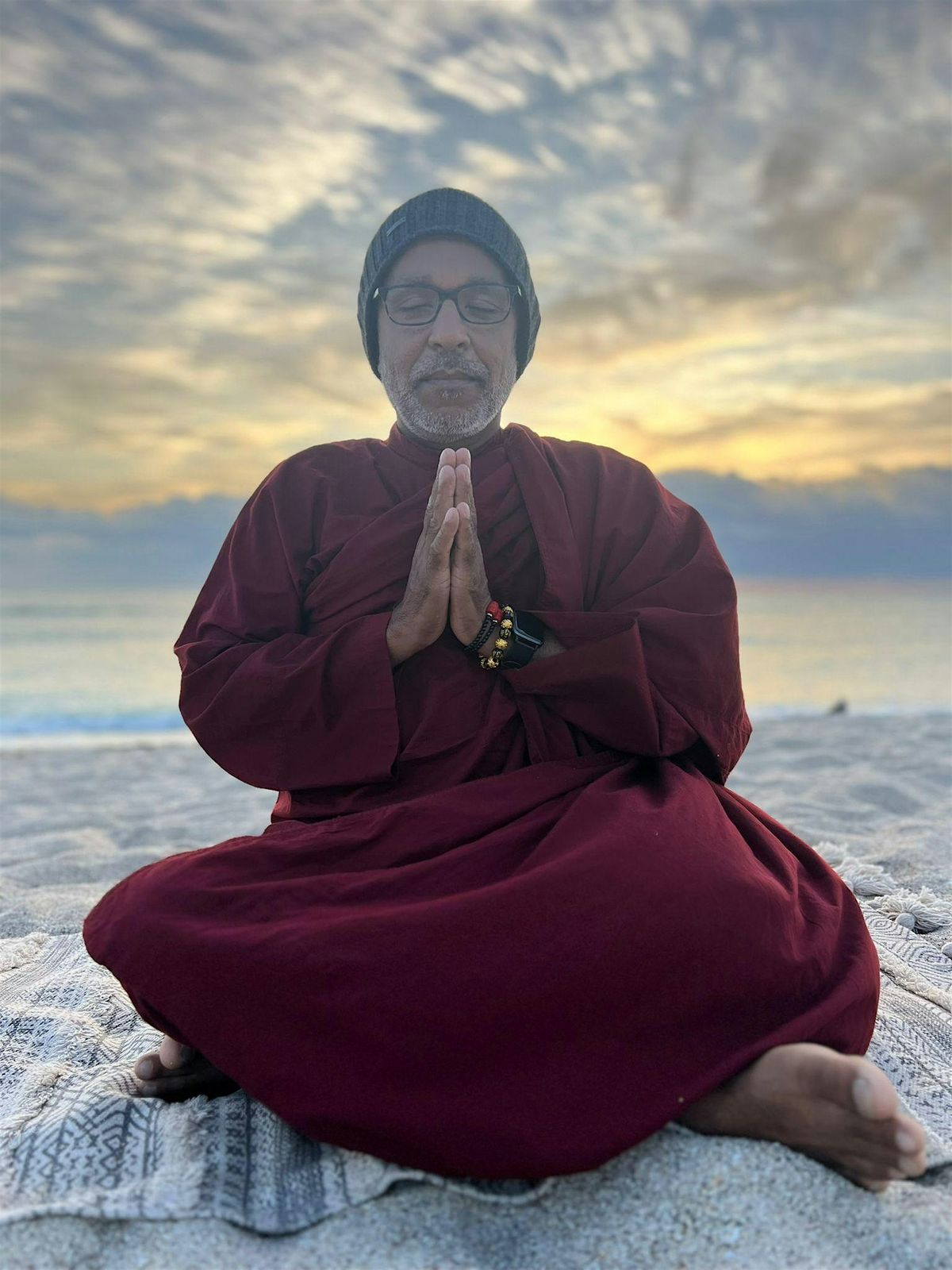 Sunrise Meditation with Buddhist Monk Bhante Sujatha